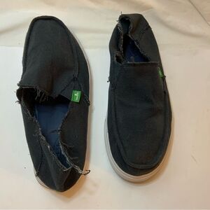 Sanuk Men's Navy Blue Loafers Slip On Shoes Size 9/42